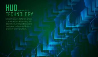 cyber circuit future technology concept background vector