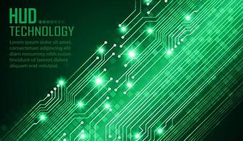 cyber circuit future technology concept background vector