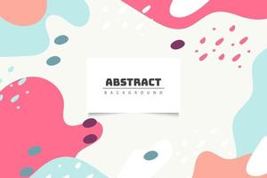Colorful abstract pastel background vector