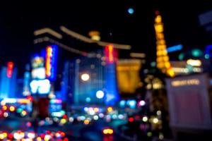 blurred abstract bokeh las vegas nevada photo