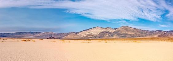 death valley national park on sunny day photo