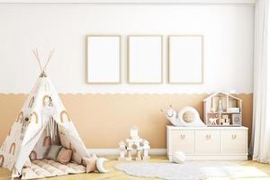 Kids frame mockup photo