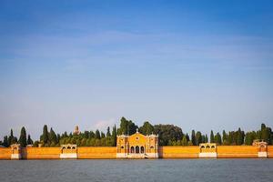 Venice Cemetery of San Michele from the waterfront photo
