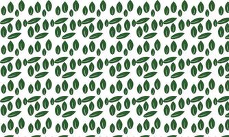 seamless pattern with leaves free vector