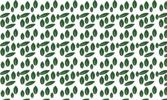 seamless pattern with leaves free vector