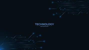 futuristic blue technology background with structure line vector