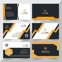 Creative And Corporate And Minimal Business Card Design Template vector