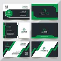 Modern And Professional Business Card Design Template vector
