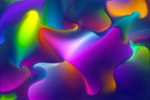 Trendy chemical liquid flow artistic render background photo