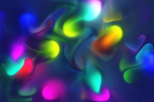 Soft gradient liquid abstract background render photo