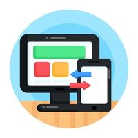 Responsive Design and Layout vector