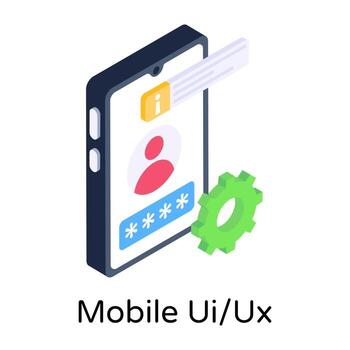 User Interface Panel vector