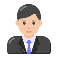 Businessman and owner vector