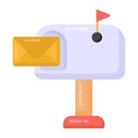 Mailbox and Post box vector