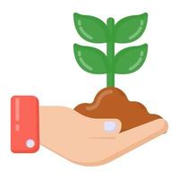 Tree and plantation vector