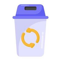 Recycle Bin Design vector