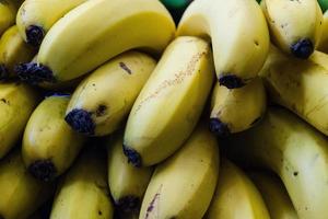Plátanos en una plantación en la isla de Madeira.