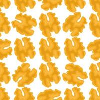 Illustration on theme big pattern identical types walnut vector