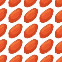 Illustration on theme big pattern identical types peanut vector