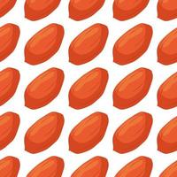 Illustration on theme big pattern identical types peanut vector