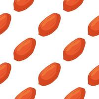 Illustration on theme big pattern identical types peanut vector