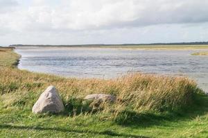 at the beach of Blavand Ho Denmark photo