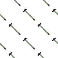 Illustration on theme pattern steel axes with wooden handle vector