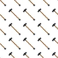 Illustration on theme pattern steel axes with wooden handle vector