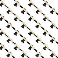 Illustration on theme pattern steel axes with wooden handle vector