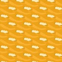 Illustration on theme big pattern identical types walnut vector