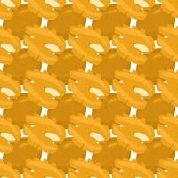 Illustration on theme big pattern identical types walnut vector