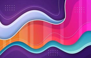 Colorful Abstract Liquid Background vector