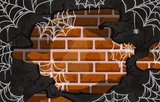 Spider Web Background vector