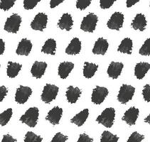 Abstract minimalist seamless pattern with grunge ink textured dots vector