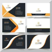 Modern And Professional Business Card Design Template vector