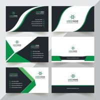 Creative And Corporate And Minimal Business Card Design Template vector