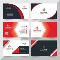 Modern And Professional Business Card Design Template vector