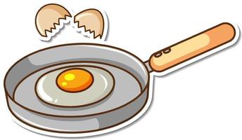 7 Cups Frying Pan, Cartoon Animals Pattern Fried Egg Pan, Non