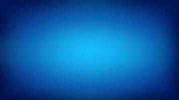 Dark blue wide background with radial blurred gradient vector