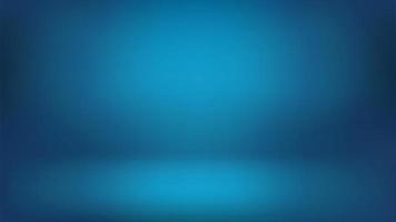 Blue wide background, dark abstract wall studio room. Abstract vector