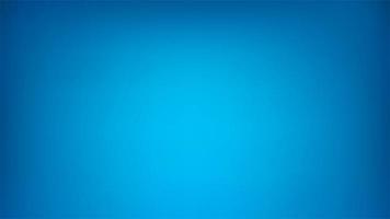 Blue wide background with radial blurred gradient in center vector