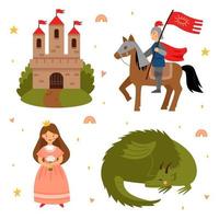 Fairy tale characters set Royalty Free Vector Image