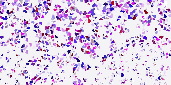 Light purple, pink vector template with abstract forms.