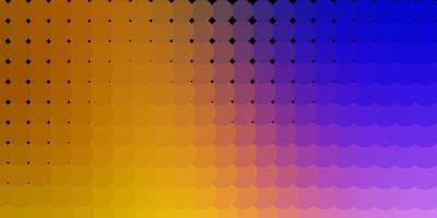 Dark Pink, Yellow vector background with circles.