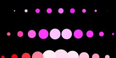 Dark Pink, Yellow vector layout with circle shapes.