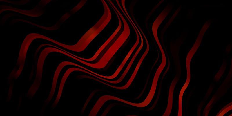 Dark Red vector layout with curves.