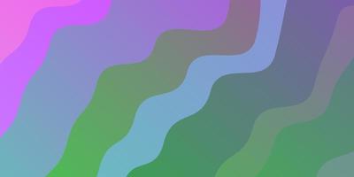 Light Pink, Green vector template with wry lines.