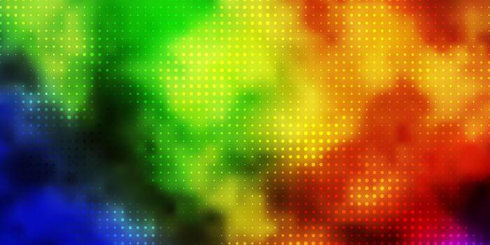 Light Multicolor vector layout with circles.