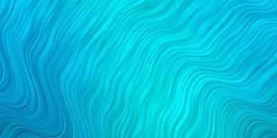 Light BLUE vector backdrop with bent lines.