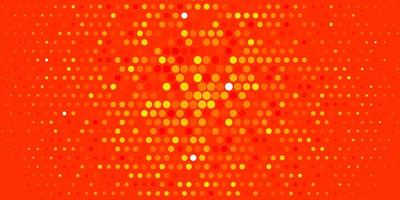 Light Orange vector texture with disks.